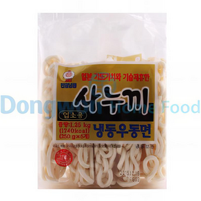 천일 사누끼우동면 1.25kg, 250g, 5개