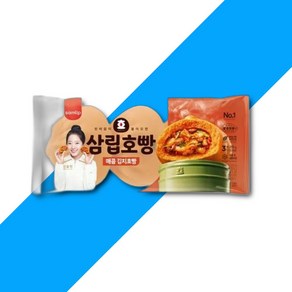 삼립 호빵 매콤 김치호빵 3입 285g 3봉, 3개