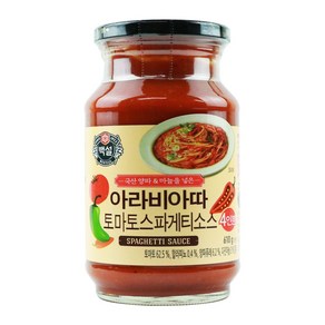 [CJ] 아라비아따 토마토스파게티소스 유리병 610g