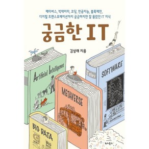 궁금한 IT:메타버스 빅데이터 코딩 인공지능 블록체인 디지털 프랜스포메이션까지 궁금하지만 잘 몰랐던 IT 지식, 위키북스