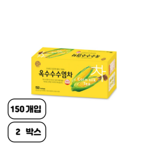 우리차 옥수수수염차, 1.5g, 150개입, 2개