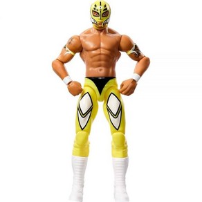 [4] Mattel WWE 액션 피규어 15.2cm(6인치) 수집용 레이 미스테리오 10개의 관절 포인트 및 실물 같은 룩, [4] Mattel WWE 액션 피규어, 15.2cm(