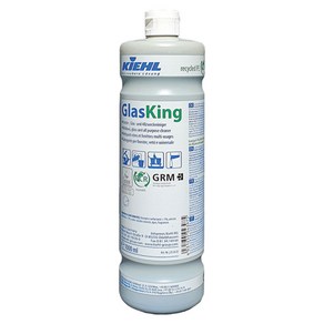 글라스킹 1L 유리 및 방수표면 강력 스퀴지전용 세정제 친환경 인증-독일제품(GlasKing), 1개