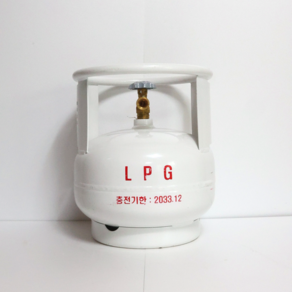 5kg LPG 스틸가스통 휴대용 가스용기, 단품, 1개, 12L