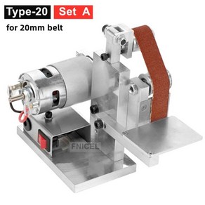 샌딩 벨트 숫돌 110V-220V 다기능 작업대 수직 미니 전기 벨트 기계 DIY 연마 고정 앵글 그라인더