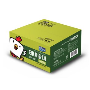 테비맘마 오리지날 고양이간식 닭가슴살 20g 100개