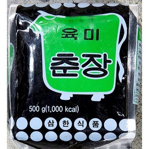 육미 춘장 500g x20업소용 식자재 식당용 단체 급식용 식재료 대용량, 20개