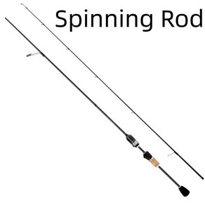 문 섀도우 파워 카본 송어 낚싯대 패스트 액션 스피닝 로드 피트, 1개, 1.Spinning Rod, D.1.35m