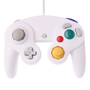 NGC 유선 게임 컨트롤러 GameCube Gamepad 용 Wii 비디오 게임 콘솔 콘트로, W, 1개