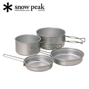 snow peak 스노우피크 알루미늄 퍼스널 쿠커 코펠 SCS-020, 1개