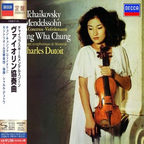 (수입SHM-CD) 정경화 - Tchaikovsky/Mendelssohn: Violin Conceto Op.35. 64 (바이올린 협주곡)