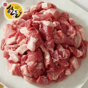 [오늘육] 한돈 앞다리살 냉장 국내산 돼지고기 (찌개용), 2개, 500g