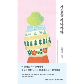 겨울을 지나가다:조해진 소설, 작가정신, 단품