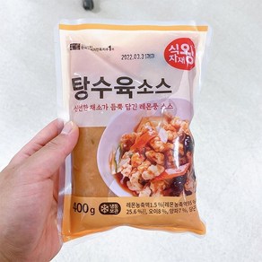 식자재왕 레몬풍 탕수육소스 400g, 아이스박스 포장, 1개