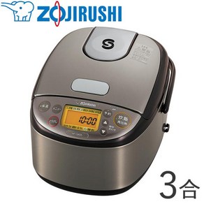 [일본정품수입]【일본제】 상인 ZOJIRUSHI IH 밥솥 3 합 2 1 매우 밥 호열 비등 ​​IH 보리 서있는 샤모지, 한개옵션0