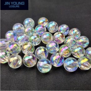 진영 두리 홀로그램 구슬 자작용 튜닝용 JY-453, 12mm, 1개