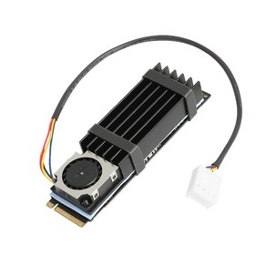 넥시 NVME M.2 SSD 방열판 1팬 쿨러 NX-HS-1FAN