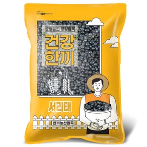 국산 서리태 2kg 속청 검은콩 검정콩