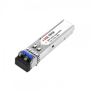 [솔텍] SOLTECH SFP-LX20 LC타입 싱글모드 광모듈 미니지빅, 1세트