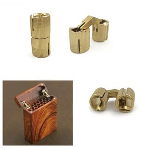180도 원통형 배럴힌지 숨은경첩 원형힌지 매립형 경첩 힌지 보석함 만들기, B_10MM, 1개