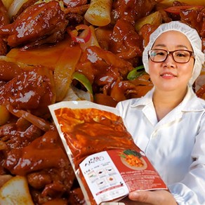 춘천 한입 신선닭갈비 1kg 일반맛 양념 밀키트 택배 캠핑음식