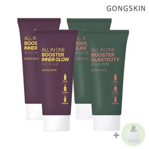 공스킨 판테놀 부스터 속광 탄력 올인원 로션 2종+소분파우치, 100ml, 4개