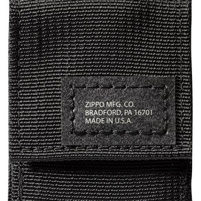 Zippo Black Tactical 라이터 파우치 156781