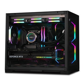 몬스타PC 뮤즈3D 일체형수냉 AMD7800X3D RTX4070Ti SUPER 32G, 블랙, 1TB