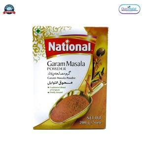 National Gam Masala 200g 내셔날 가람마살라 파우더 200 g, 1개