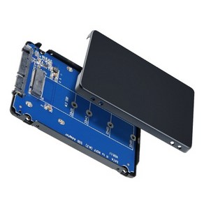 Coms M.2 NGFF SSD to SATA 3 2.5형 컨버터 IH285, 1개