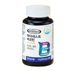 마더네스트 비오틴 고함량 700mg 60정 (2개월분)