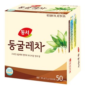 동서 둥굴레차 50T, 1.2g, 50개입, 1개