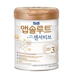 앱솔루트 현명한 엄마의 센서티브 분유 3단계, 900g, 1개