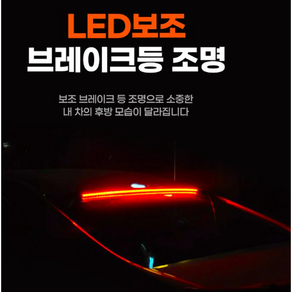 Blue(블루) ca LED 보조 브레이크등, 1개