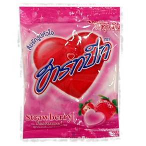 HeatBeat Candy Thai StawbeyFlavoed Heat Shape HeatBeat Candy Thai StawbeyFlavoed 하트 모양 캔디 1, 1개, 112g