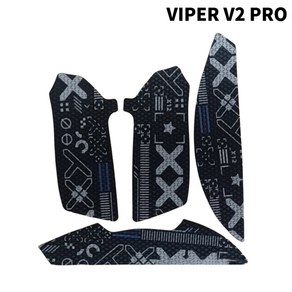 마우스 그립 테이프 스케이트 수제 스티커 미끄럼 땀 흡입 Raze Vipe Ultimate DeathAdde V2 PRO 미니 마우스 1, 없음, 7.Vipe V2 Po, 1개