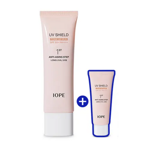 아이오페 유브이쉴드 에센셜 톤업 선크림 SPF50+ PA++++, 70ml, 1세트