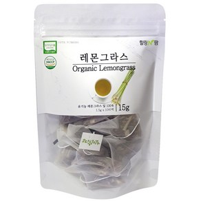 유기농 레몬그라스 허브차 10티백, 1.5g, 10개, 10개입, 1개