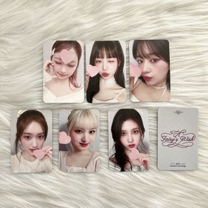 아이브IVE 미니 앨범 포토카드 달력카드 sw15 대만 특전카드 A DREAMY DAY 굿즈 포카 6장, 002, 1개