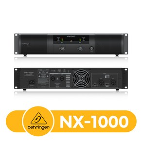 베링거 NX1000 무소음 클래스D 2x500W 스테레오 라우드 스피커 POWER 공연장 교회 강당 앰프