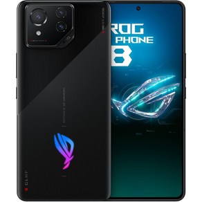 ASUS ROG Phone 8 Po 언락 안드로이드 폰 번들 미국 버전, 16GB RAM, 256GB, 팬텀 블랙