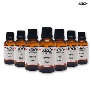 주식회사 주다옴 국내산 프래그런스 오일 30ml 101종 향수 원액 디퓨저 향수 만들기 만들기 (DIY), 16.레몬, 1개