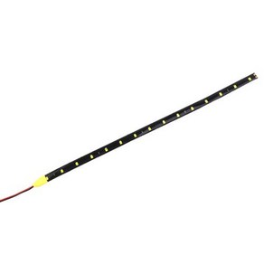 유연한 스트립 라이트 자동차 LED 주변 조명 방수 오토바이 장식 램프 액세서리 1X 12V 30cm 15SMD, 2) Yellow