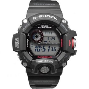 [카시오] CASIO G SHOCK 해외 모델 터프 솔러 전파 시계 마스터 오브 시리즈 레인지맨 블랙 [GW-9400-1] [병행 수입품]