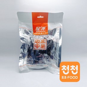 [천천중국식품]중국수입 자색 고구마 말랭이 500g, 1개