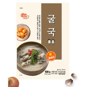 [쿡앤라이프] 통영굴로 만든 굴국 500g x 1팩, 1개