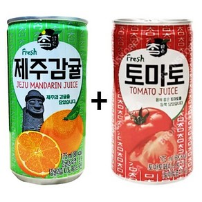 참맑은 제주감귤 175ml(30캔) + 참맑은 토마토 175ml(30캔)