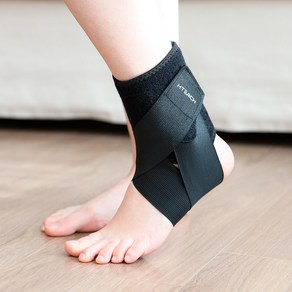 혁선생 의료용 발목보호대 발목아대 Ankle H-02, Black, 1개, 왼쪽