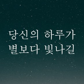 모노먼트 한글 감성 레터링 스티커 - 당신의 하루가 별보다 빛나길, 연핑크