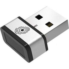 Windows 78 10용 미니 USB 지문 리더 안녕하세요 PQI My Lockey 360° 터치 스피디 매칭 멀티 바이오메트릭 피도 보안 키, Single, 1개